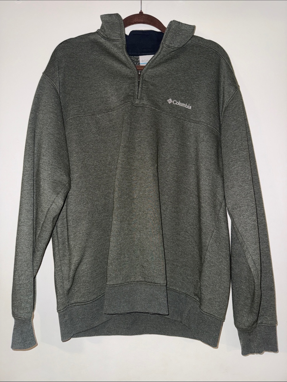 Columbia Men’s Gray Quarter-Zip Pullover